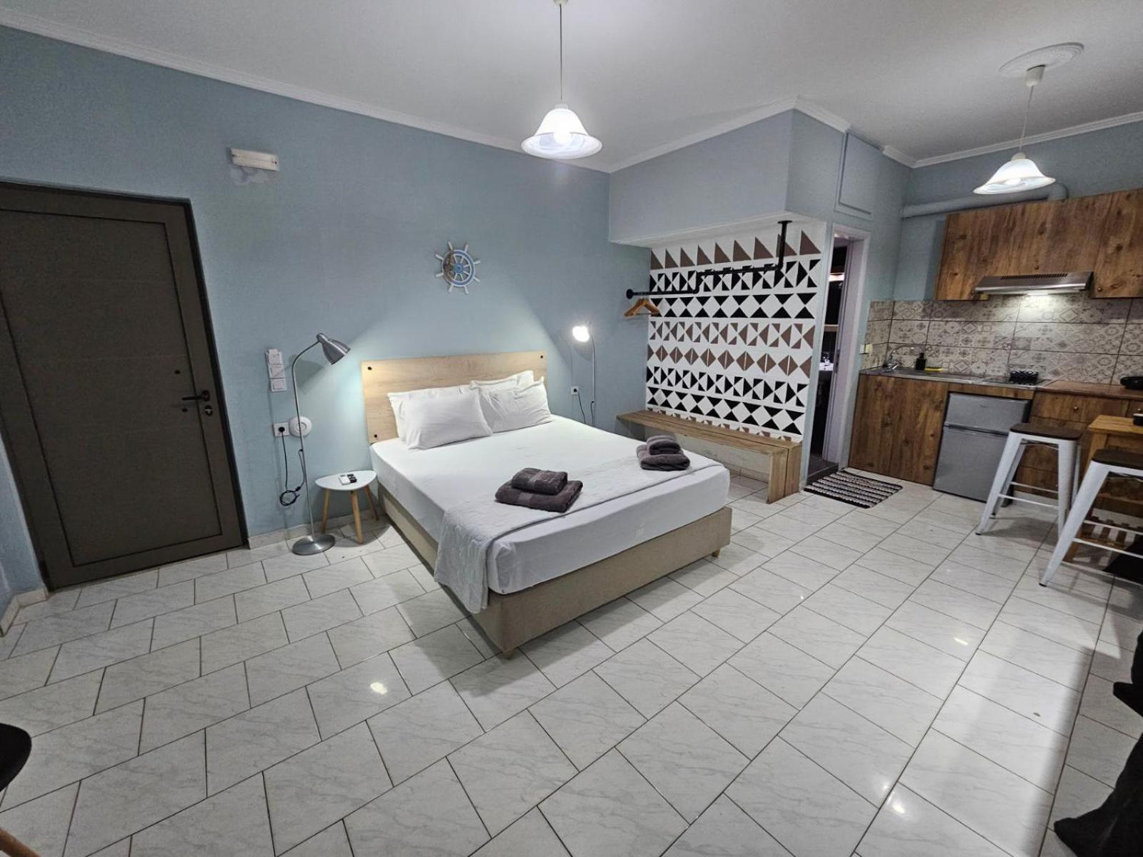 Katerina Apartments Kato Daratso Esterno foto
